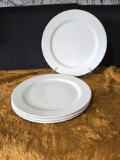 4 Villeroy & Boch Serving Dinner Plates Platters White Round Corpo 28.5cm 