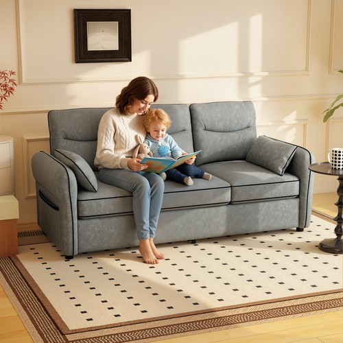 Seater sofa faux leather - seater,