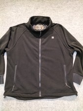 Trakker black zip up fleece