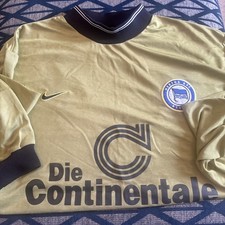Hertha BSC Berlin 1999-2000 Goalkeeper Nike Football Shirt Size XL