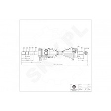 Cardan Drive Shaft For VW