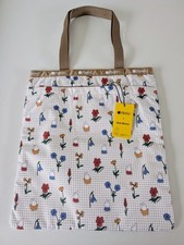 LeSportsac x Dick Bryna Miffy And Flowers Emerald Tote Bag New