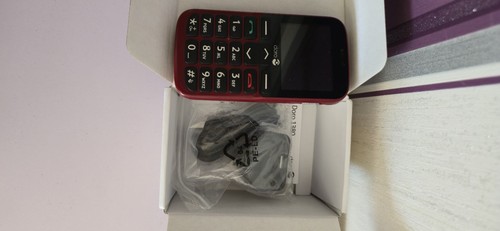 Doro 1380 mobile phone - phone, red
