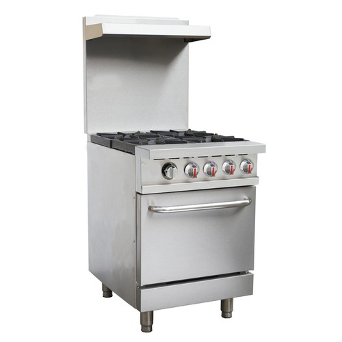 Range oven 4burner - 4burner, splashback