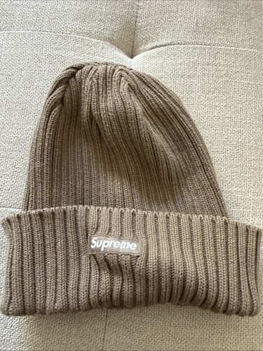 Supreme knit brown beanie very - knit,