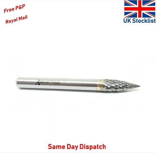 Pointed tree carbide burr - tree,