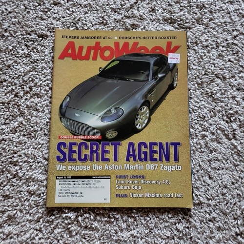 Autoweek magazine august - autoweek, 19