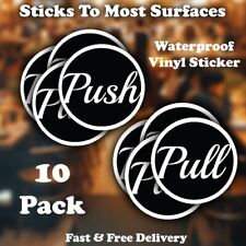 10-Pack - Round - Push Pull