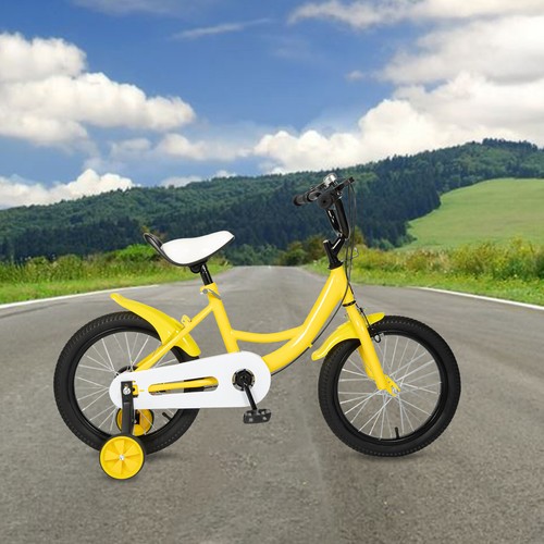 Kids bike yellow children - 16",
