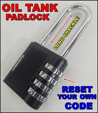 Oil tank padlock central - oil,
