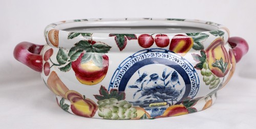 Oval oblong jardiniere - jardiniere, fruit