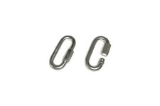 Caribiner zinc plated - plated, steel