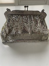 Vintage Silver Chainmail Evening Bag