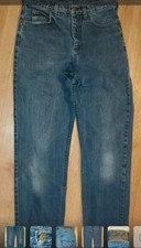 Vintage Lee Riders  Rockford, Heavy Leather Patch 30in waist Jeans 100% Cotton