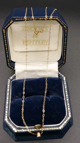 Ladies 9ct gold inch - inch, fine