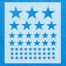 Star Shape Stencil: Mylar