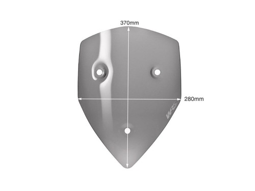 Wrs sport windscreen - sport, smoke