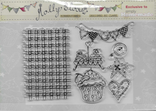Molly blooms celebration stamp - molly,