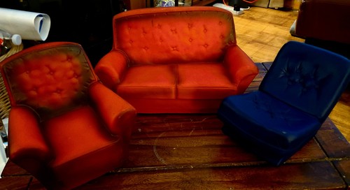 Vintage sindy red leather - sindy,