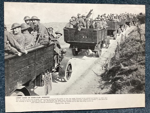 Lorry load soldiers after - load,