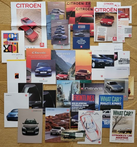 Citroen car sales brochure - citroen,