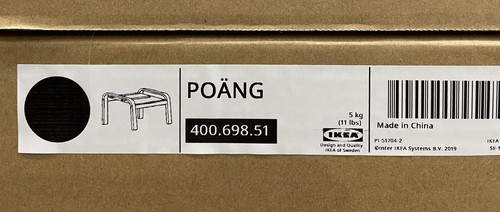 Ikea poang ottoman frame only - poang,