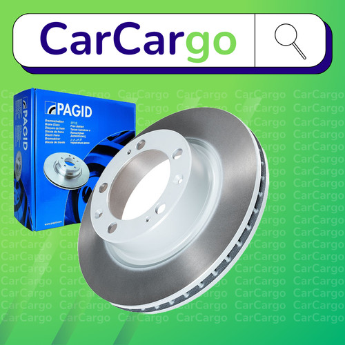 Pagid vented front brake discs - front,