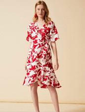 Phase Eight Red Ivory Floral