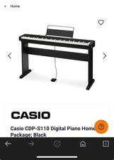 Casio CDP-S110 Digital Piano – Excellent Condition, Rarely Used