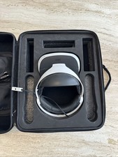 Sony PlayStation VR Headset Unit for PlayStation 4 - Black/carry case/untested