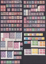 South Africa Postage Dues. Earlier to Modern. Mixed MM, Used MNH. Cat app £410.