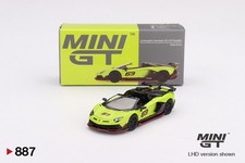 Mini GT 1:64 Lamborghini Aventador SVJ 63 Roadster Verde Shock #887 (LHD) -New
