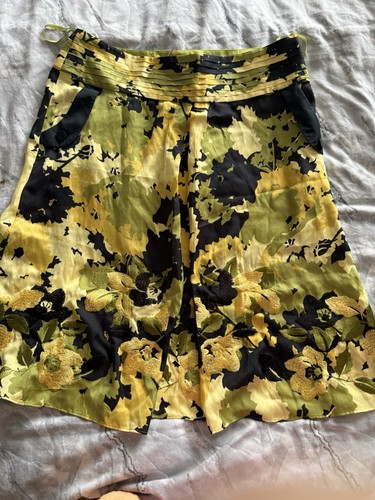 Monsoon skirt size silk - 14,
