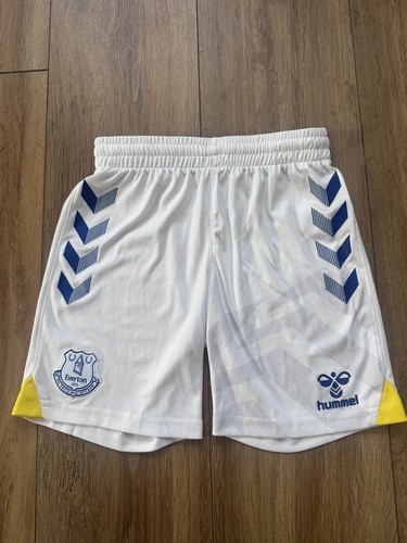 New everton football shorts - new,