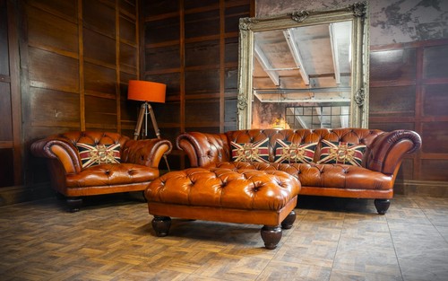 Tetrad oskar chesterfield tan - tetrad,