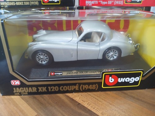 Burago jaguar xk120 coupe 1948 - xk120,