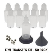 Vallejo, Army Painter style 17ml Dropper Bottle kit  for Paints  - 50 Pack