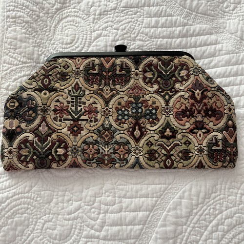 Vintage carpet purse - purse, by