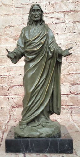 Signed valli bronze jesus - signed,