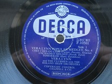 VERA LYNN 78 RPM POPULAR
