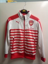 Arsenal FC Vintage Puma Kids 26 ,28 Age 5 8 Years Red Pit To Pit 15inc unisex