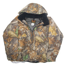 STEARNS Realtree Mens Jacket Green Hooded 2XL