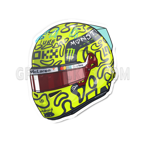 Lando norris mclaren helmet - 4,
