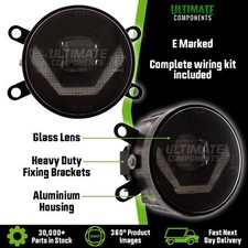 Vauxhall Zafira B 2005-2011 Front LED DRL & Fog Lights Lamps Bright Upgrade Pair