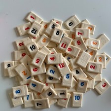 Rummikub number tiles - number,