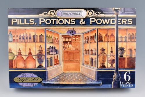 Matchbox pills potions - pills,, &