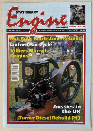 Stationary engine magazine - stationary,