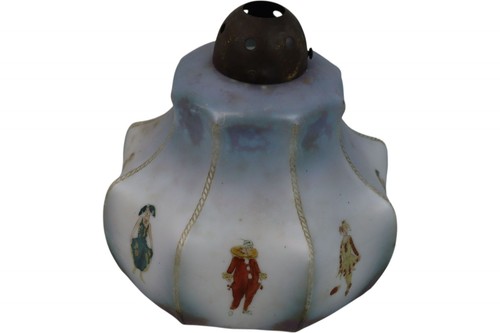 Unbranded porcelain lamp globe - porcelain,