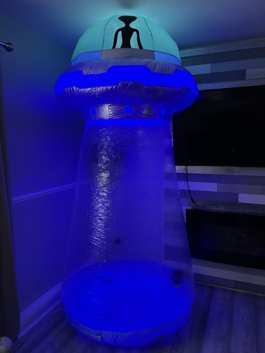 Halloween inflatable ufo - halloween,