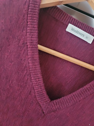 Woolovers neck wool tank top - neck,